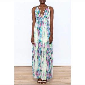 L’Atiste Watercolor Maxi Dress